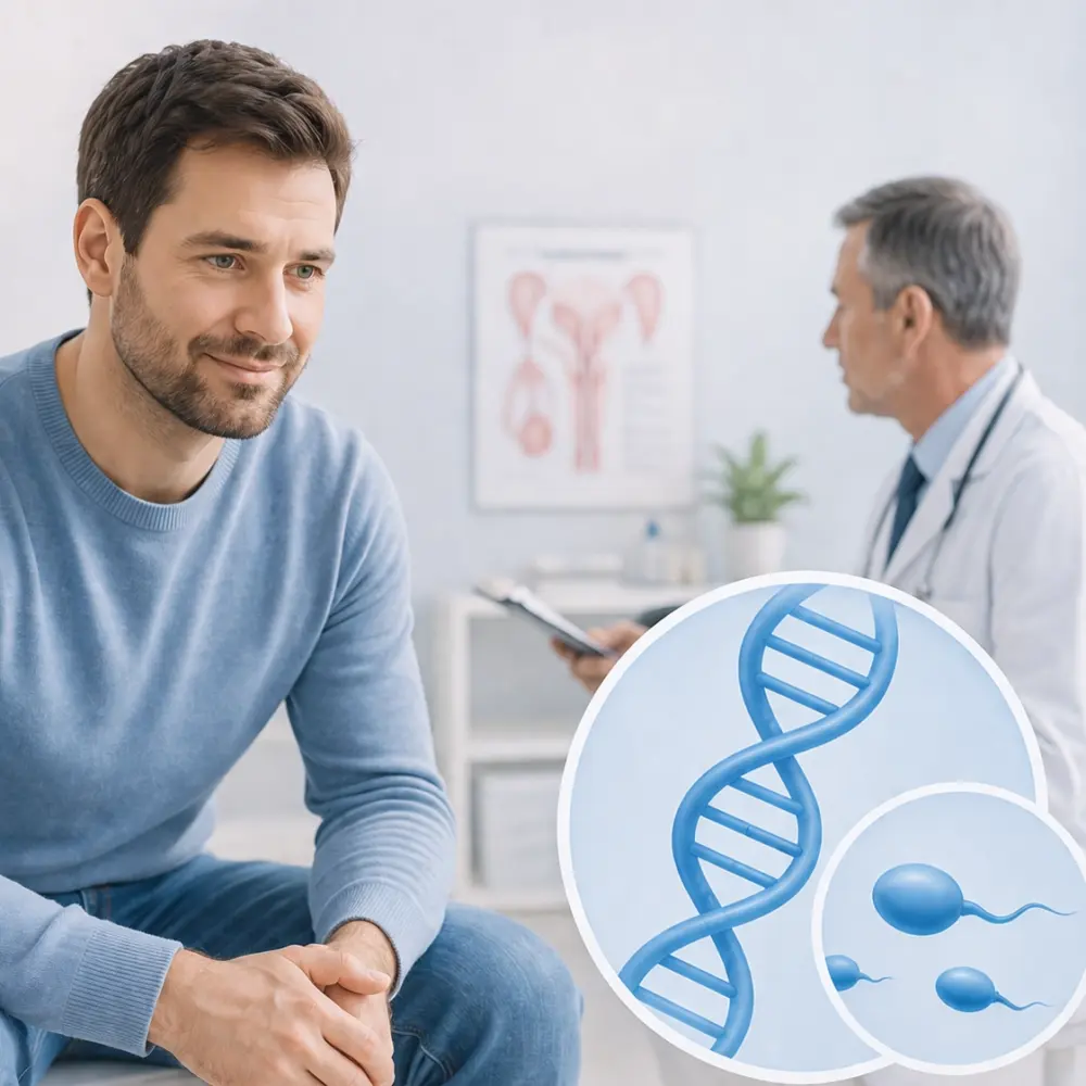 Genetisk testning man